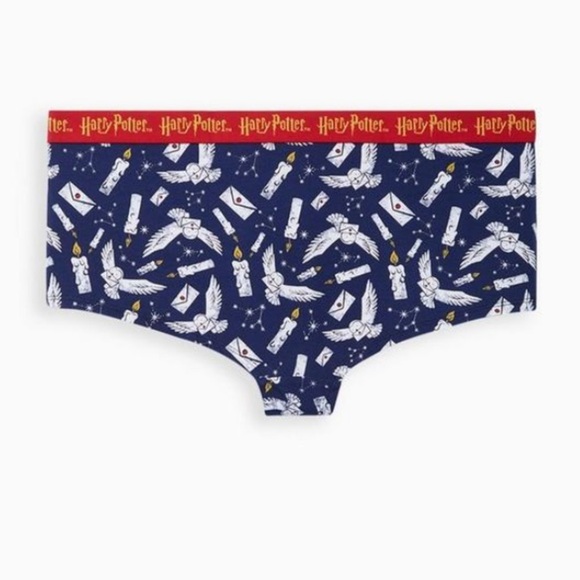 3 for $30 TORRID NWT Harry Potter Seamless Boyshort Panty - Cotton Hedwig 0315 - Picture 2 of 6